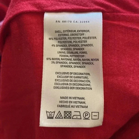 Maeve RED dress Flounce Sleeves X Small - Picture 5 of 9